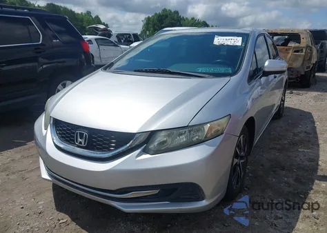 2014 Honda Civic Ex from USA, damaged, VIN 19XFB2F81EE045461